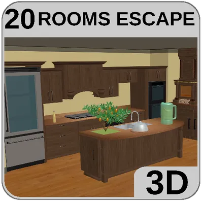 3D Escape Games-Puzzle Kitchen 2