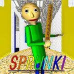 Sprunki Baldi's Basics логотип