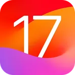 Launcher iOS 17 логотип