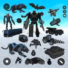 Flying Wild Tiger Robot Game логотип