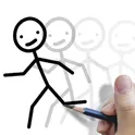 Stickman: draw animation maker логотип