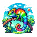 Pixel Art — Игра Раскраска логотип