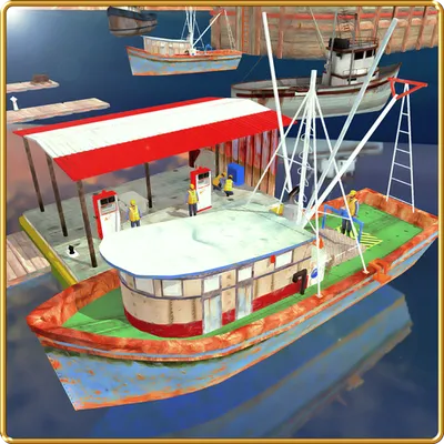 Fishing Boat Cruise Drive 3D