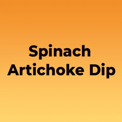 Spinach Artichoke Dip