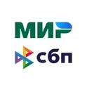 Привет! – акции СБП и «Мир» логотип