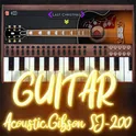 Guitar Acoustic.Gibson SJ-200 логотип
