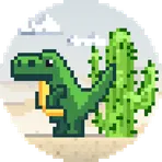 Google Dino Remake логотип