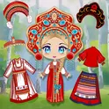 Игра Одевалка - Национальные Костюмы логотип