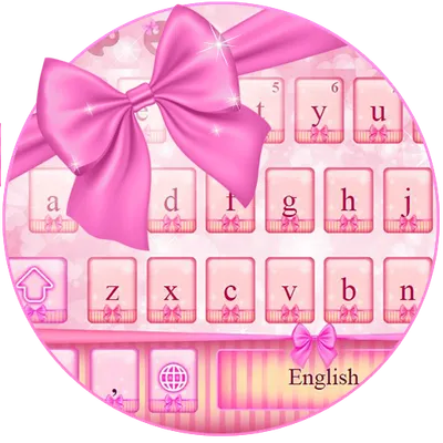 Pink Bow Girly Typewriter