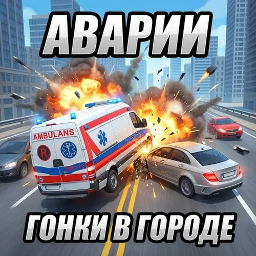 Гонки в городе - Аварии — иконка