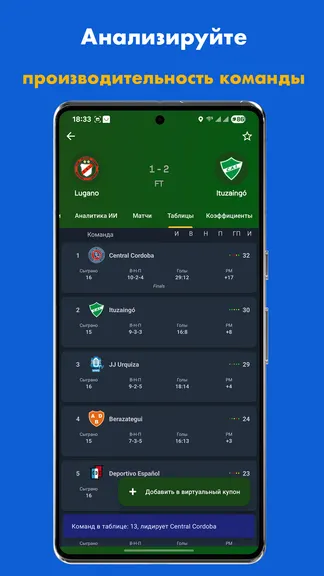 360score Прогнозы ИИ 360Score — скачать для Android 4,1★ бесплатно 📱 в RuStore