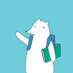 Сказка про книжку и книжного Мишку логотип