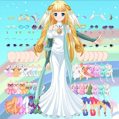 Dress Up Angel Avatar Anime Games