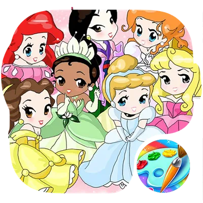 Princess Coloring Book