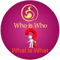 WHO IS WHO WHAT IS WHAT логотип