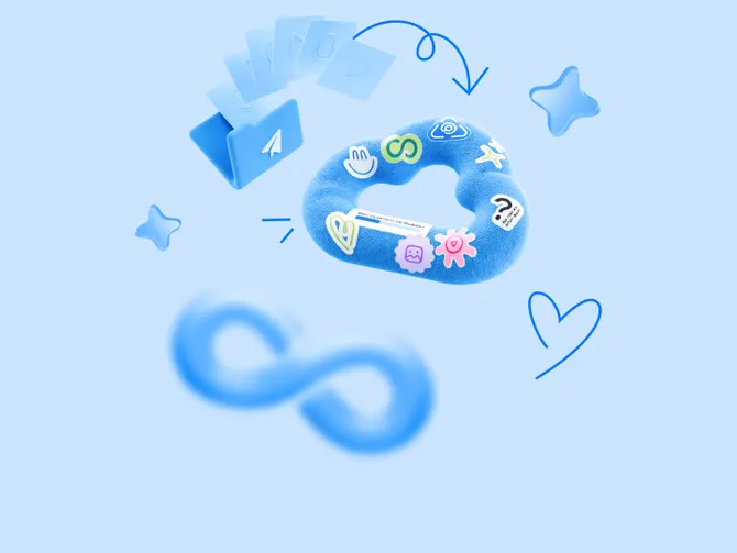Обложка события Из Telegram в Облако