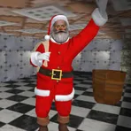 Santa Claus Craft one night  christmas horror логотип