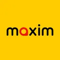 maxim — заказ такси, доставка логотип