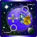 Idle Cosmos Clicker: Астероиды логотип