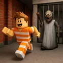 Roblox: Побег из тюрьмы — Granny идёт за тобой! логотип