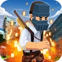 Pixel Battleground Gun: San Andreas Battle Royale логотип