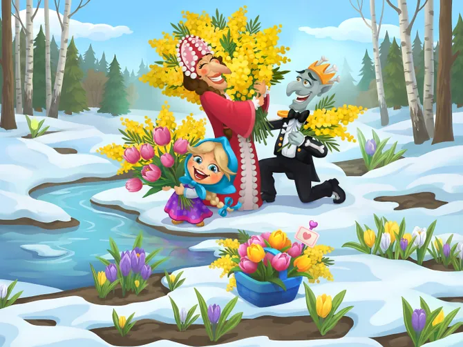 Обложка события 8 марта в мире домовят!