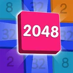 Merge block-2048 puzzle game  логотип