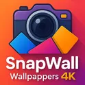 SnapWall Wallpapers 4k логотип