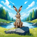 Заяц Коська и его друзья логотип