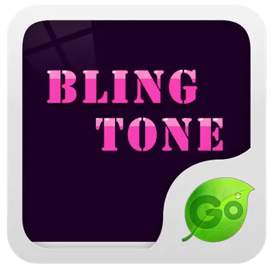 GO Keyboard Bling tone theme