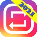 Repost for Instagram 2021 логотип