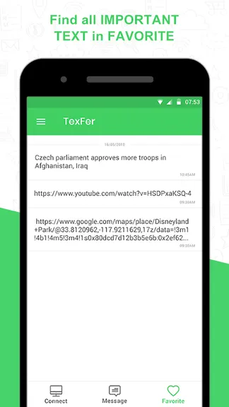 TexFer: Free Text Transfer Between Mobile Desktop — скачать для Android ...