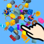 3D Игра головоломка на совпадение логотип