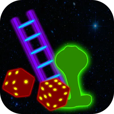 Glow Snake Ladder online games