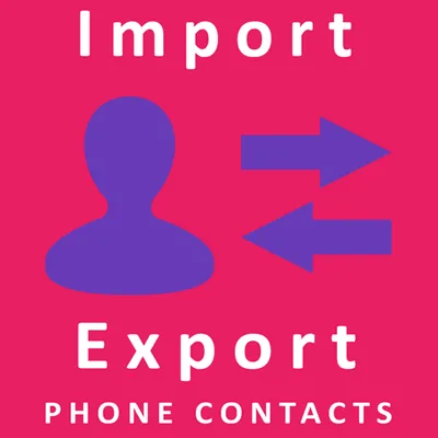 Ezy import export contacts