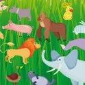 Animal sounds for kids логотип