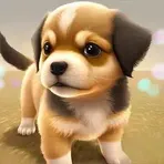 Dog Town: Puppy Pet Shop Games логотип