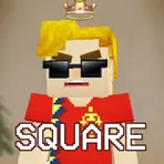 Square Blockman Go логотип