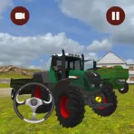 Трактор Jcb Вождение логотип