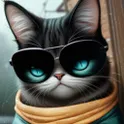 Эпические котики. Рисовалка. логотип