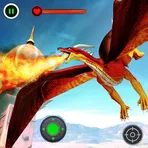 Flying Dragon Clash Simulator: Archers VS Dragons логотип