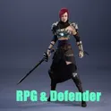 Последний защитник РПГ (The Last Defender RPG) логотип