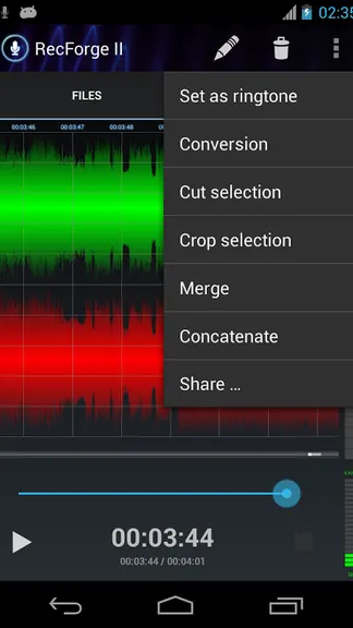 RecForge II Pro Audio Recorder — скачать для Android 3,7★ бесплатно 📱 в ...