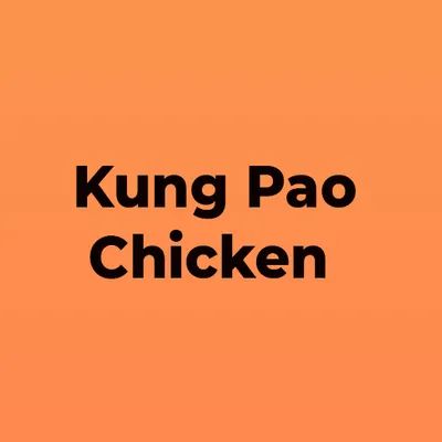 Kung Pao Chicken