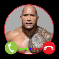 The Rock WWE Prank Video Call