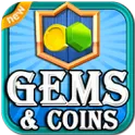 Gems Clash Royale SIMULATOR логотип