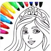 Princess Coloring game