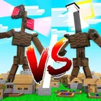 Siren Head v2 Minecraft логотип