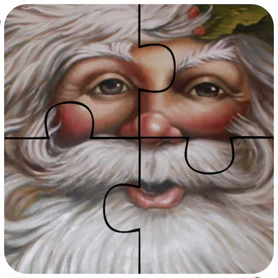 Christmas Jigsaw Puzzle -Santa