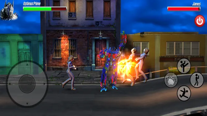 Игра Optimus Prime Fighting Game — Экшен 4,4★ — скачать для Android ...
